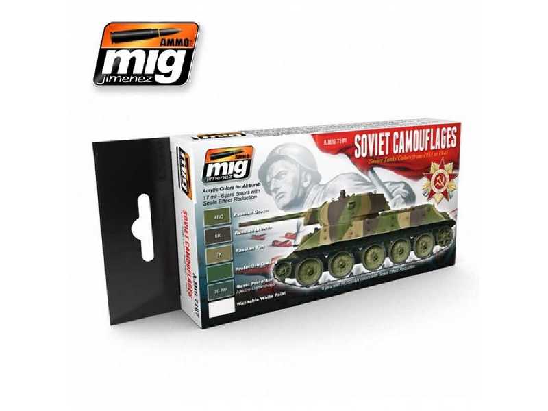 1935-1945 Soviet Camouflages Set - zdjęcie 1 1935-1945 Soviet Camouflages Set - zdjęcie 1