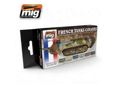 I WW And Ii WW French Camouflage Colors - zdjęcie 1