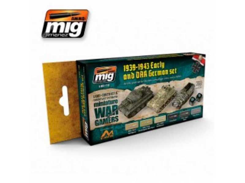 Wargame Early And Dak German Set - zdjęcie 1