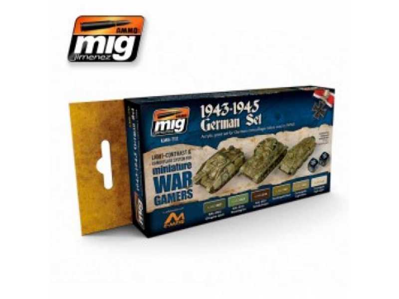 Wargame 1943-1945 German Set - zdjęcie 1 Wargame 1943-1945 German Set - zdjęcie 1