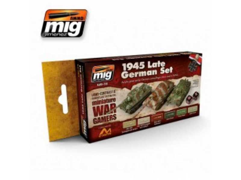 Wargame 1945 Late German Set - zdjęcie 1 Wargame 1945 Late German Set - zdjęcie 1