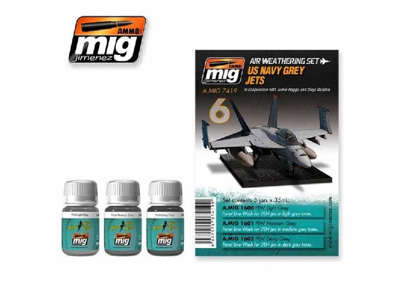 US Navy Grey Jets (Set) - zdjęcie 1 US Navy Grey Jets (Set) - zdjęcie 1
