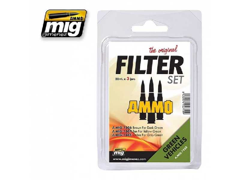 Filter Set For Green Vehicles - zdjęcie 1 Filter Set For Green Vehicles - zdjęcie 1