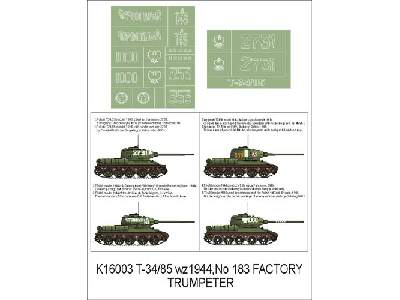 T – 34/85 Trumpeter - zdjęcie 1