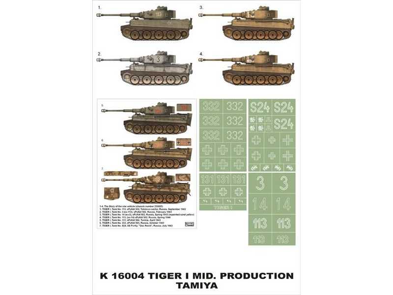 Tiger I TAMIYA - zdjęcie 1 Tiger I TAMIYA - zdjęcie 1