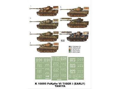 Tiger I Early  Tamiya - zdjęcie 1