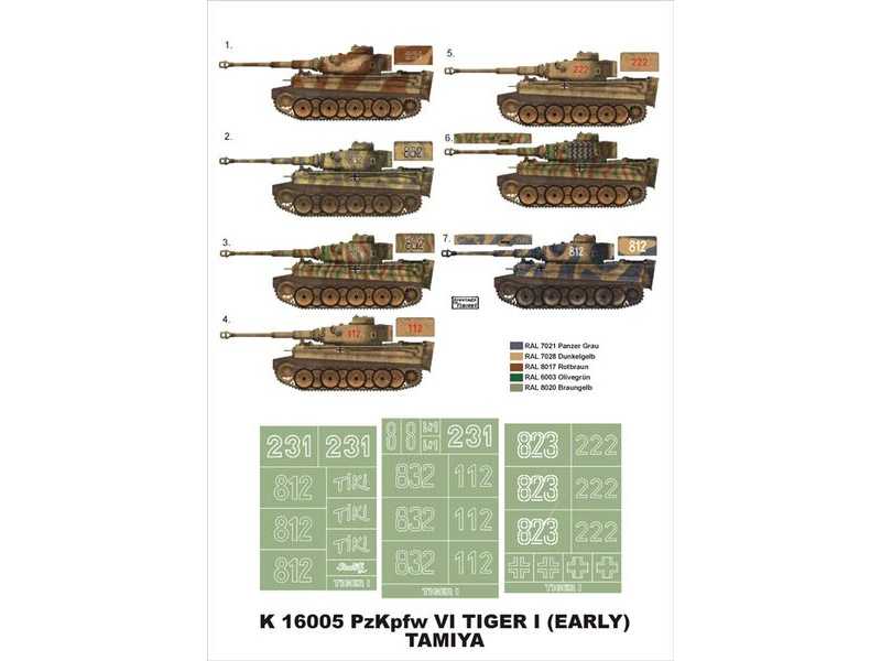 Tiger I Early  Tamiya - zdjęcie 1