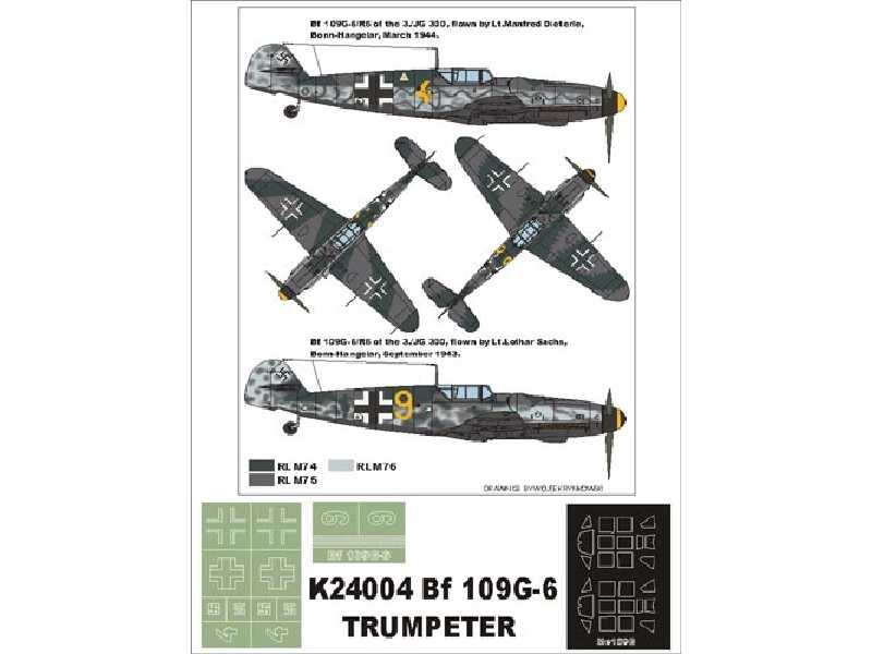 Bf-109G-6 Hasegawa - zdjęcie 1