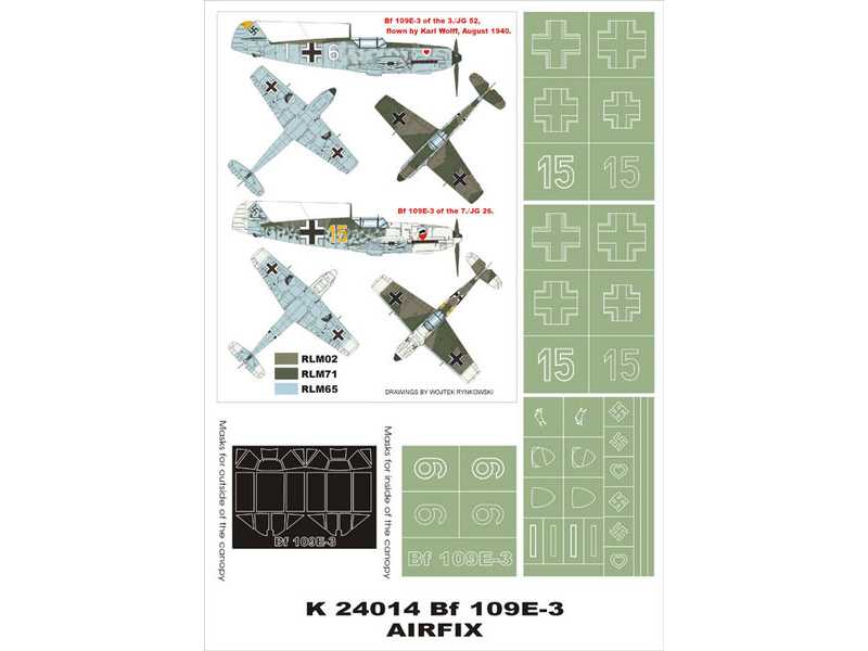 Bf-109E3 AIrfix - zdjęcie 1