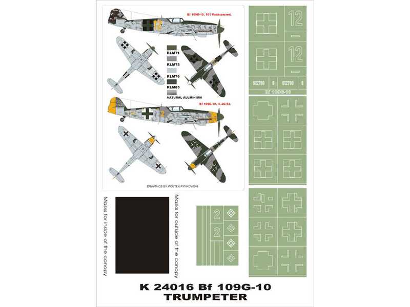 Bf-109G10 Trumpeter - zdjęcie 1 Bf-109G10 Trumpeter - zdjęcie 1