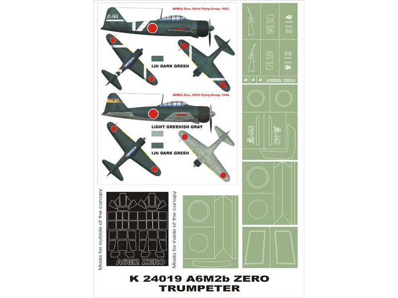 A6M2 Zero Trumpeter - zdjęcie 1 A6M2 Zero Trumpeter - zdjęcie 1