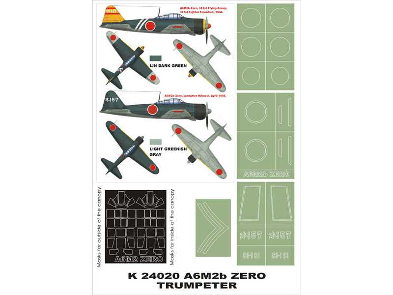 A6M2 Zero Trumpeter - zdjęcie 1 A6M2 Zero Trumpeter - zdjęcie 1