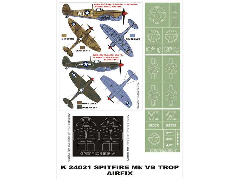 Spitfire MkVB Trop AIrfix - zdjęcie 1 Spitfire MkVB Trop AIrfix - zdjęcie 1