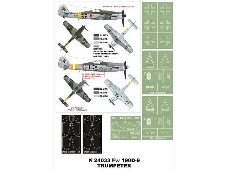Fw 190D-9 Trumpeter - zdjęcie 1 Fw 190D-9 Trumpeter - zdjęcie 1