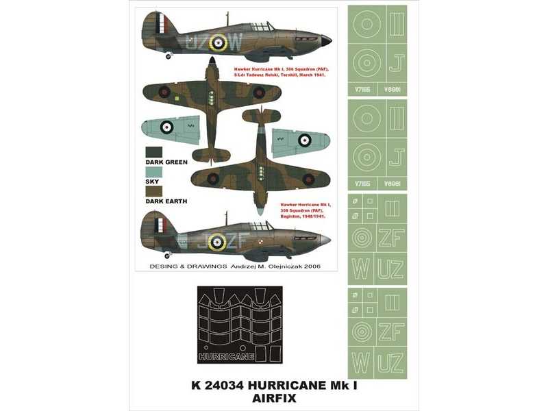 Hurricane MkI  Airfix - zdjęcie 1