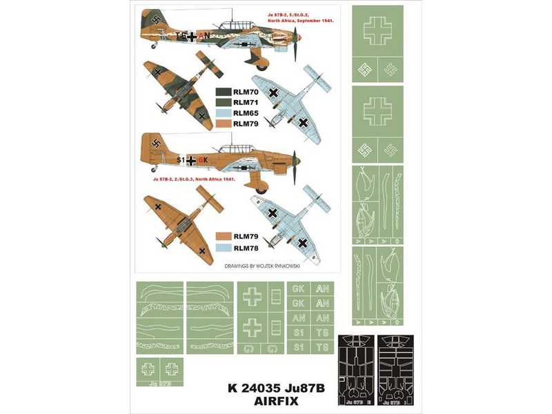 Ju-87B-2 (Snake)  Airfix - zdjęcie 1