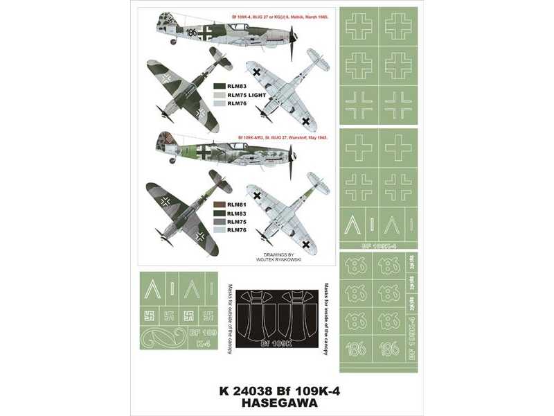 Bf 109K-4 Trumpeter - zdjęcie 1 Bf 109K-4 Trumpeter - zdjęcie 1