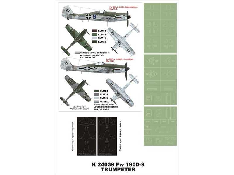 Fw 190D-9 Trumpeter - zdjęcie 1 Fw 190D-9 Trumpeter - zdjęcie 1