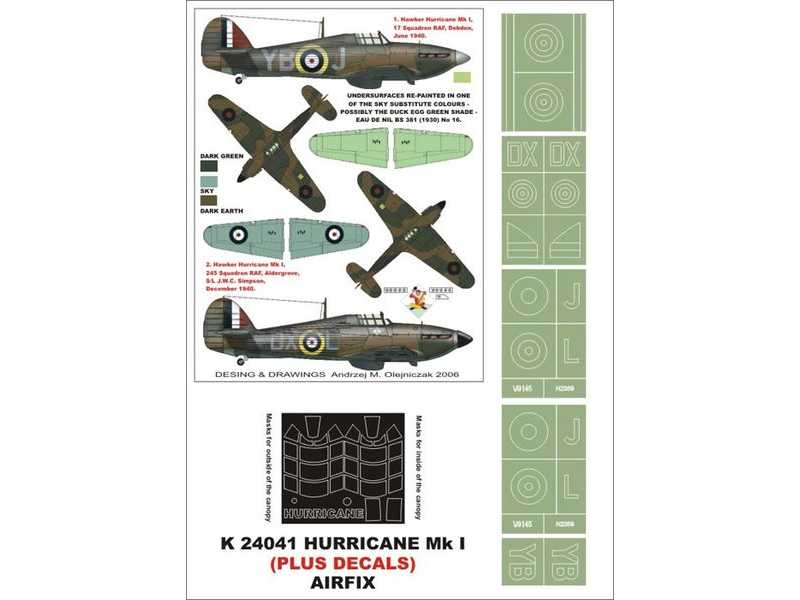 Hurricane MkI (BoB) AIrfix - zdjęcie 1