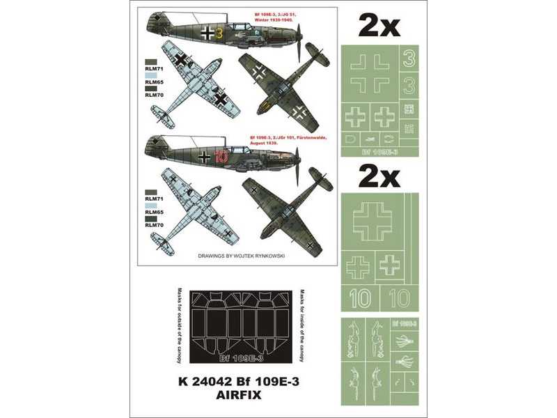 Bf 109E-3 AIrfix - zdjęcie 1 Bf 109E-3 AIrfix - zdjęcie 1