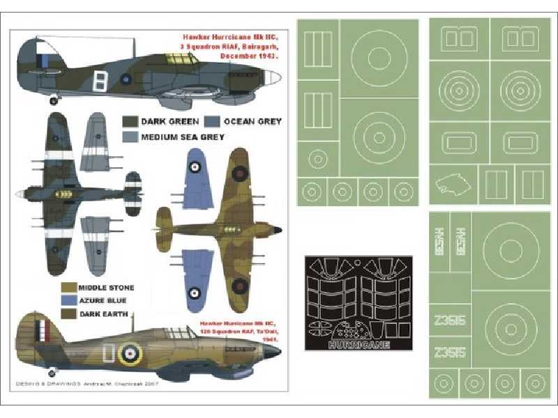 Hurricane MkIIC Trumpeter - zdjęcie 1 Hurricane MkIIC Trumpeter - zdjęcie 1