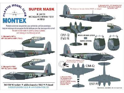 DH MOSQUITO AIRFIX - zdjęcie 1