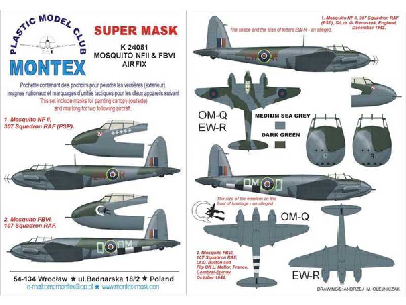 DH MOSQUITO AIRFIX - zdjęcie 1 DH MOSQUITO AIRFIX - zdjęcie 1
