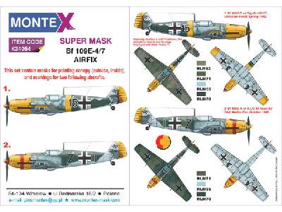 Bf 109E-4/7 AIRFIX - zdjęcie 1