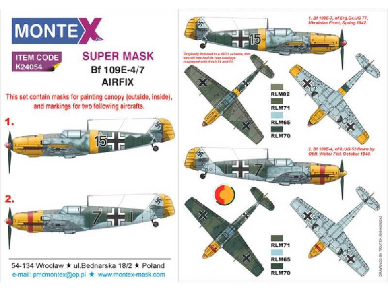 Bf 109E-4/7 AIRFIX - zdjęcie 1 Bf 109E-4/7 AIRFIX - zdjęcie 1