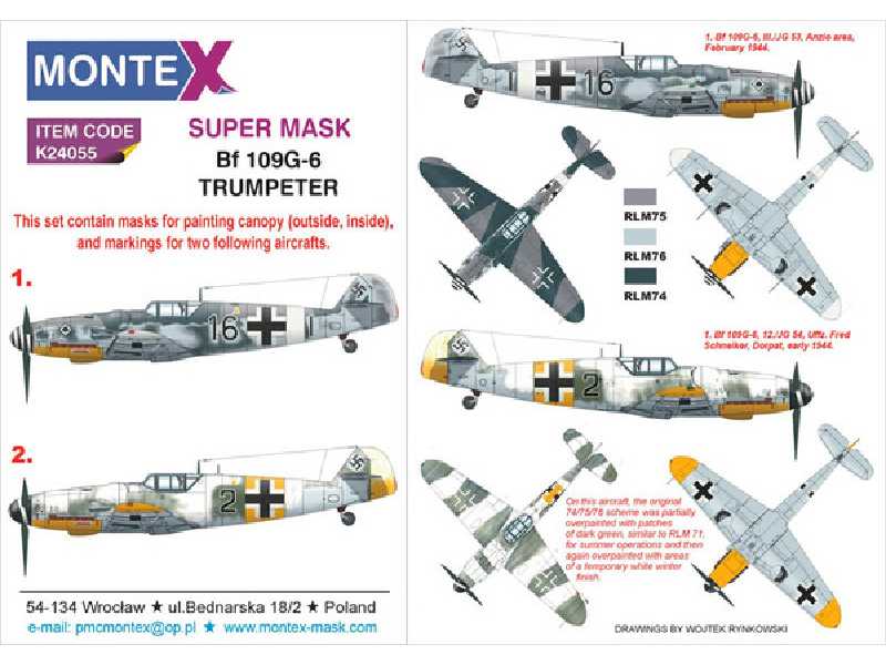 Bf 109G-6 TRUMPETER - zdjęcie 1 Bf 109G-6 TRUMPETER - zdjęcie 1