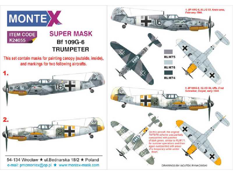 Bf 109G-6 TRUMPETER - zdjęcie 1