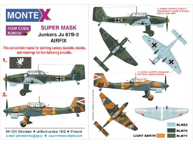 Junkers Ju 87B-2 AIRFIX - zdjęcie 1 Junkers Ju 87B-2 AIRFIX - zdjęcie 1