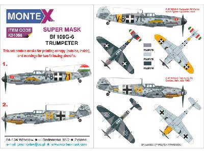 Bf 109G-6 TRUMPETER - zdjęcie 1