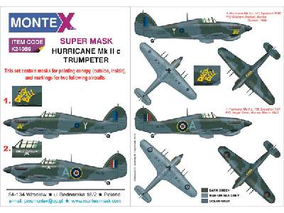 HURRICANE Mk Iic TRUMPETER - zdjęcie 1