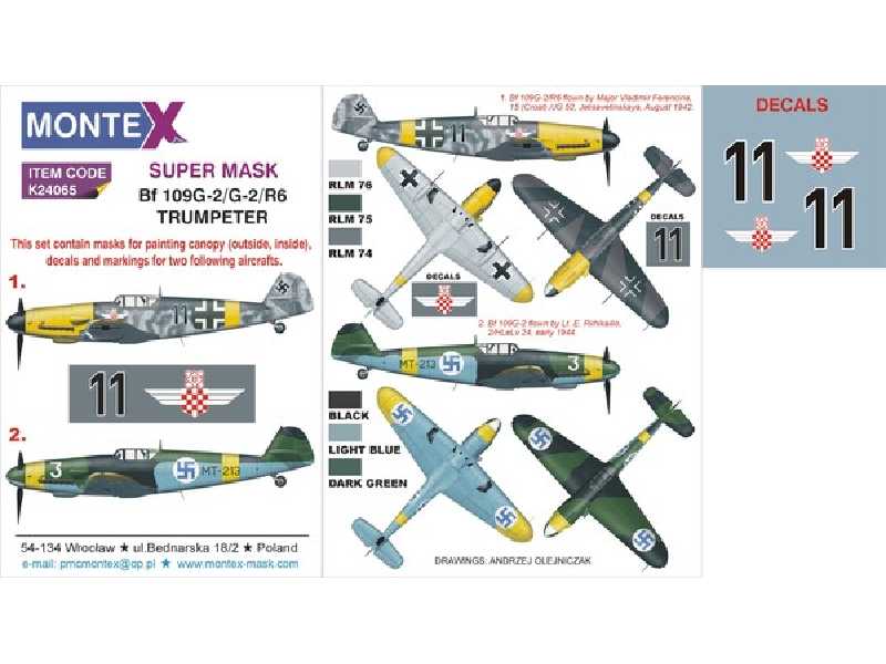 Bf 109G-2 TRUMPETER - zdjęcie 1 Bf 109G-2 TRUMPETER - zdjęcie 1