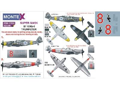 Bf 109G-6 TRUMPETER - zdjęcie 1