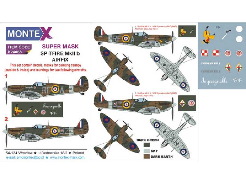 Spitfire Mk II b (AIRFIX) - zdjęcie 1
