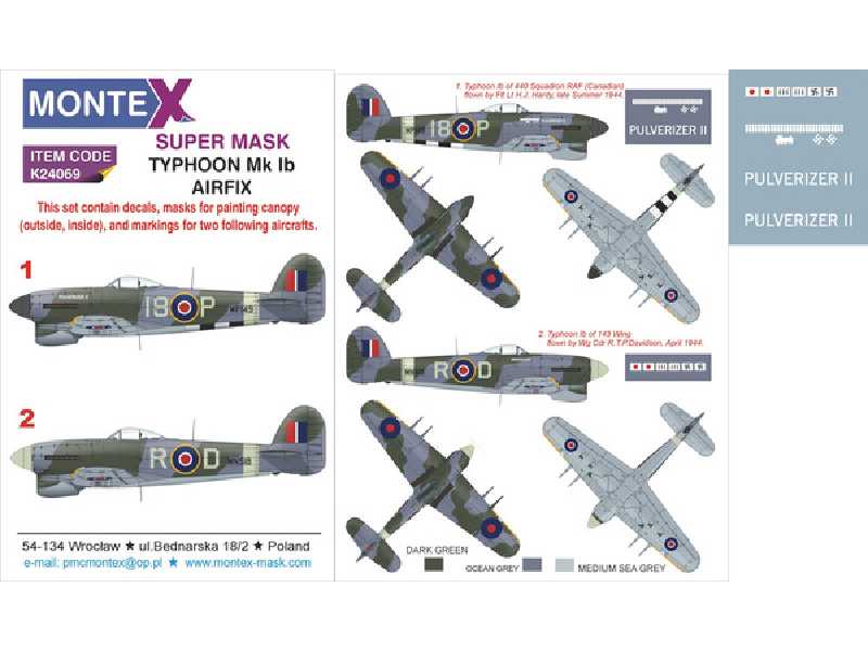 Typhoon Mk.Ib AIRFIX - zdjęcie 1 Typhoon Mk.Ib AIRFIX - zdjęcie 1