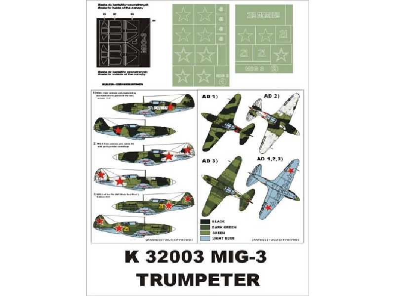 MiG - 3 Trumpeter - zdjęcie 1