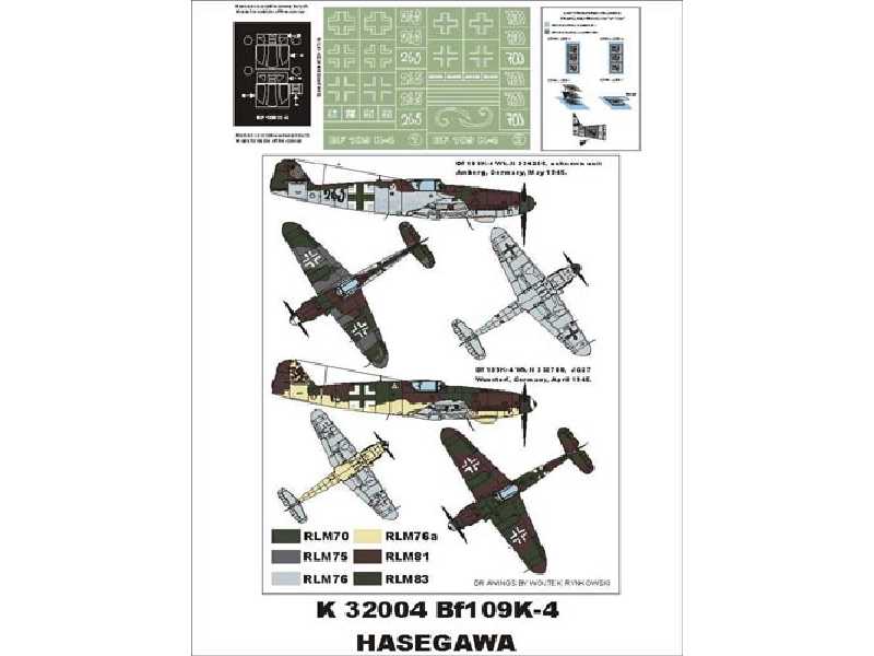 Bf 109K-4 Hasegawa - zdjęcie 1