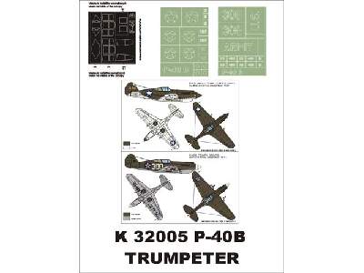 P-40 B (USAAF) Trumpeter - zdjęcie 1