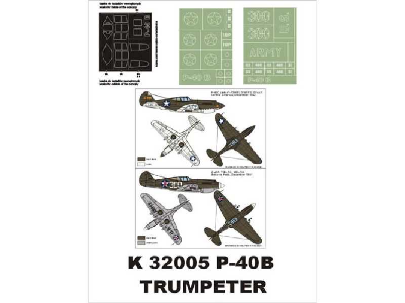P-40 B (USAAF) Trumpeter - zdjęcie 1