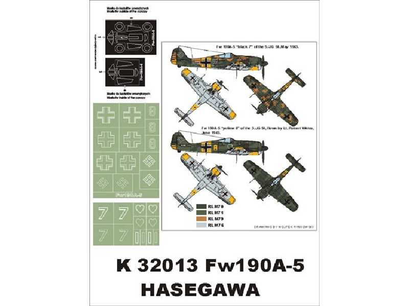 Fw 190A-5 Hasegawa - zdjęcie 1