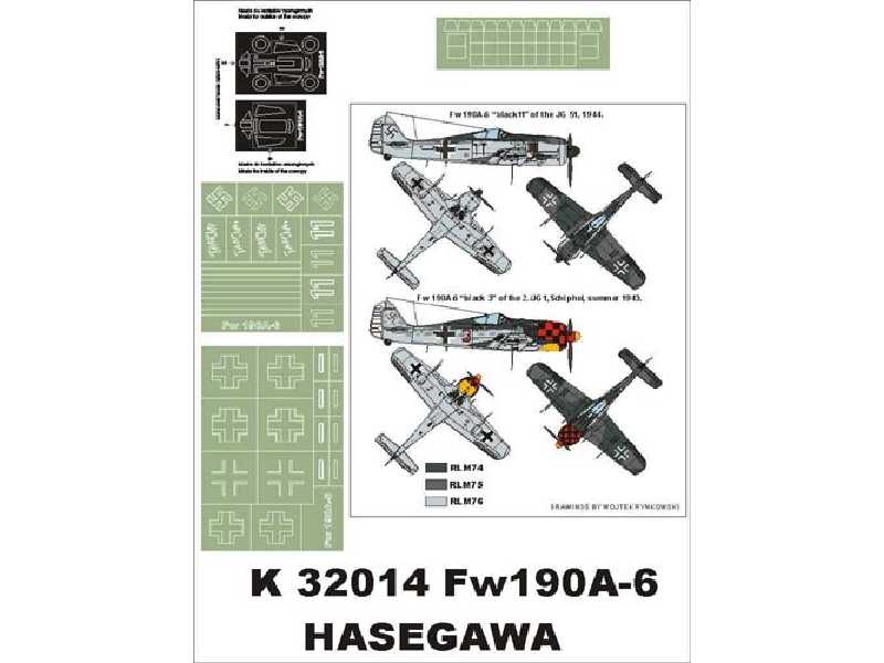 Fw 190A-6 Hasegawa - zdjęcie 1 Fw 190A-6 Hasegawa - zdjęcie 1