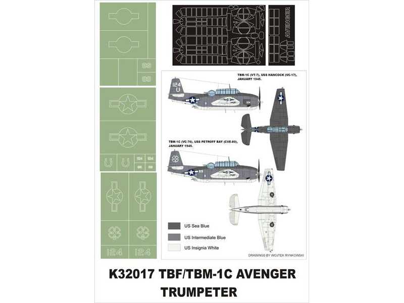 TBF-1C Avenger Trumpeter - zdjęcie 1 TBF-1C Avenger Trumpeter - zdjęcie 1