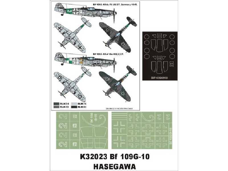 Bf-109G-10 Hasegawa - zdjęcie 1