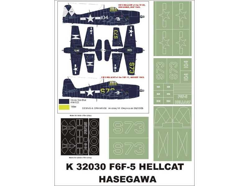F6F5 Hellcat Hasegawa - zdjęcie 1