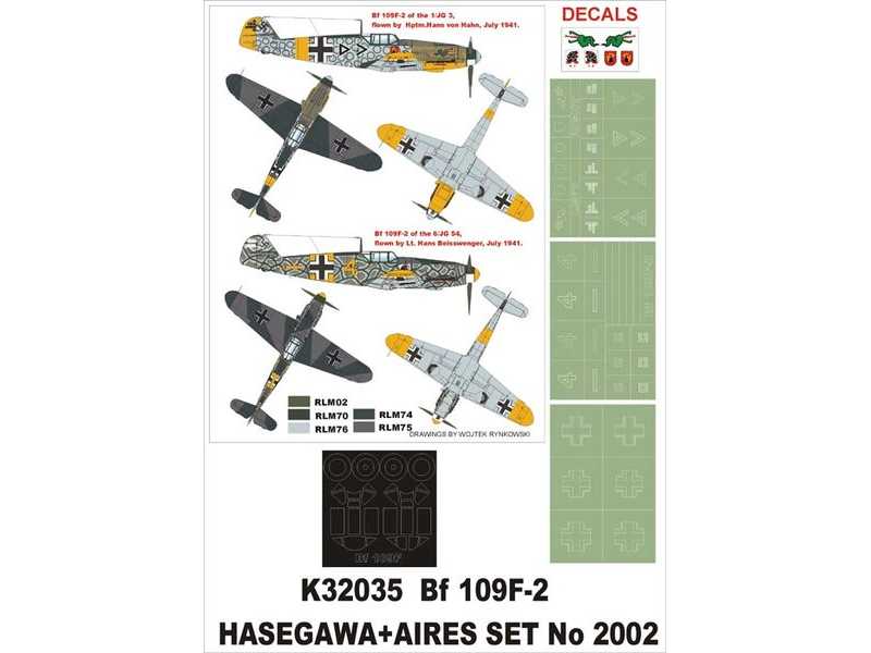 Bf 109F-2 Hasegawa - zdjęcie 1