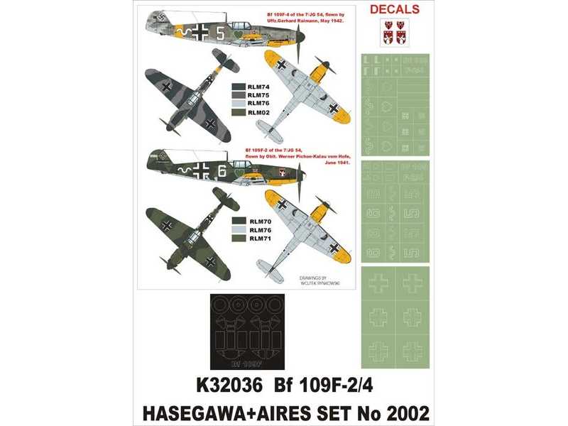 Bf 109F-2/4 Hasegawa - zdjęcie 1 Bf 109F-2/4 Hasegawa - zdjęcie 1