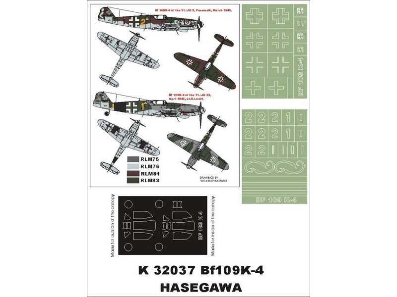 Bf 109K-4 Hasegawa - zdjęcie 1 Bf 109K-4 Hasegawa - zdjęcie 1